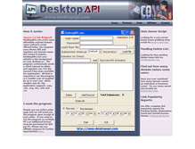 Tablet Screenshot of desktopapi.com